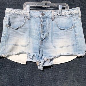 High rise denim shorts American Eagle outfitters